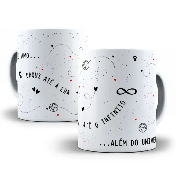 Artes Personalizadas para Caneca, Edição Dia dos Namorados