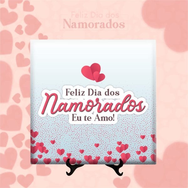 Artes Sublimação Azulejos Namorados 2023 Editável Corel Draw