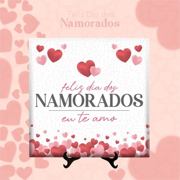 Artes Sublimação Azulejos Namorados 2023 Editável Corel Draw