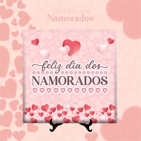 Artes Sublimação Azulejos Namorados 2023 Editável Corel Draw