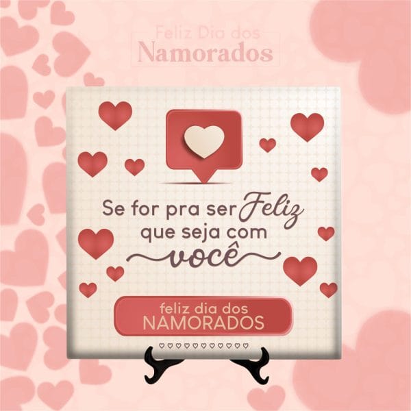 Artes Sublimação Azulejos Namorados 2023 Editável Corel Draw
