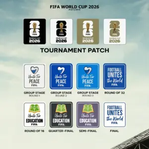 Badge Copa 2026 FIFA Legacy Debut Patch | CDR AI PDF Vetor