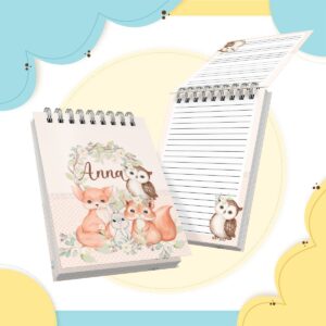 Bloquinho A6 Animais Menina - Arquivo Digital