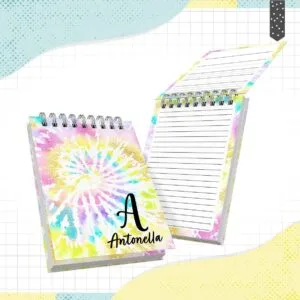 Bloquinho A6 TieDye - Arquivo Digital