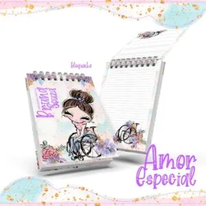 Bloquinho Anotações Amor Especial Menina - Arquivo Digital
