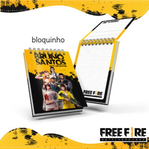 Bloquinho Anotacoes Freefire Arquivo Digital
