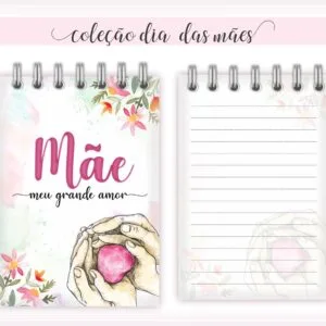Bloquinho Dia das Mães - Modelo 2 - Arquivo Digital