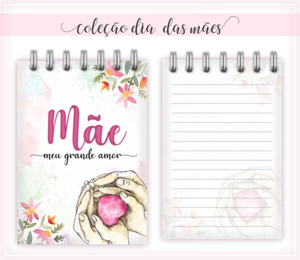 Bloquinho Dia das Mães - Modelo 2 - Arquivo Digital