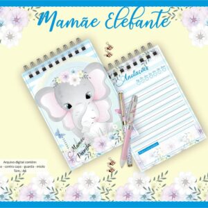 Bloquinho Mamãe Elefante - Arquivo Digital