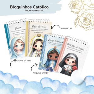 Bloquinhos Catolicos A6 Png E Pdf 5