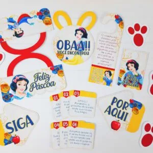 Caça aos Ovos Branca de Neve - Arquivo Digital 7 Caça aos Ovos Branca de Neve - Arquivo Digital