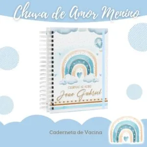 Caderneta de Saúde Chuva de Amor Menino - Arquivo Digital