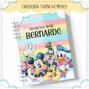 Caderneta de Saúde Turma do Mickey - Arquivo Digital