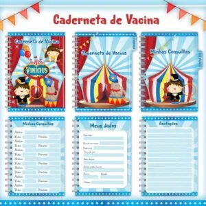 Caderneta de Vacina Circo Menino - Arquivo Digital 16 Caderneta de Vacina Circo Menino - Arquivo Digital