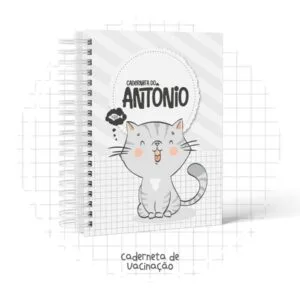 Caderneta de Vacina Gatinho - Arquivo Digital 33 Caderneta de Vacina Gatinho - Arquivo Digital