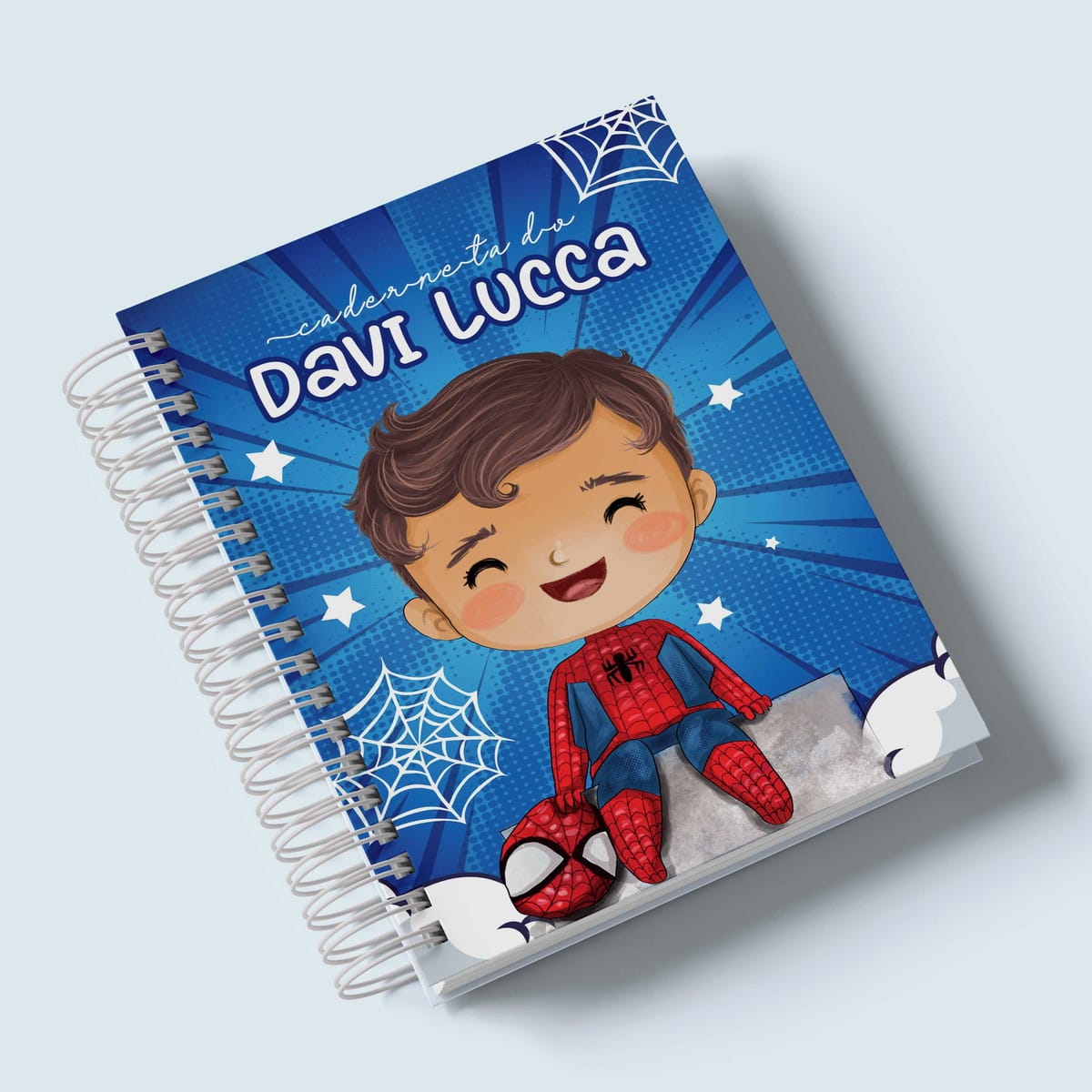 Caderneta de Vacina Homem Aranha Baby Digital para Editar 1 Caderneta de Vacina Homem Aranha Baby Digital para Editar