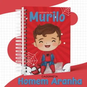Caderneta de Vacina Homem Aranha Menino - Arquivo Digital 4 Caderneta de Vacina Homem Aranha Menino - Arquivo Digital