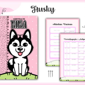 Caderneta Vacina Husky Arquivo Digital