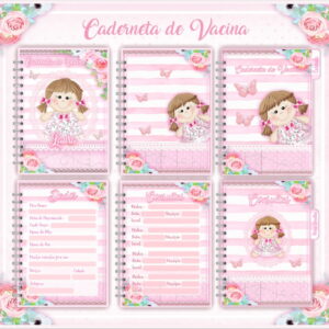 Caderneta de Vacina Jardim das Bonecas - Arquivo Digital