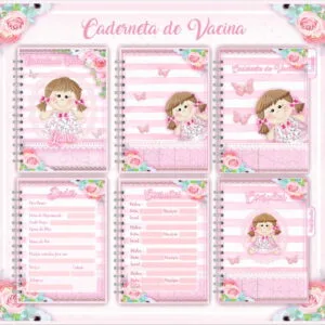 Caderneta de Vacina Jardim das Bonecas - Arquivo Digital