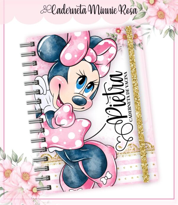 Caderneta de Vacina Minnie Rosa - Arquivo Digital