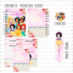 Caderneta de Vacina Princesas - Arquivo Digital