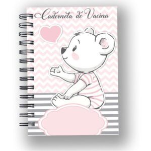 Caderneta de Vacina Ursa Rosa - Arquivo Digital