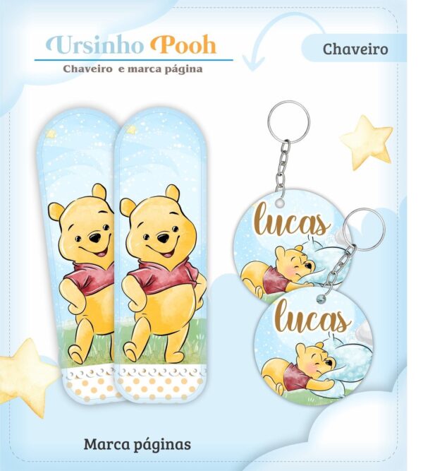 Caderneta de Vacina Ursinho Pooh Menino - Arquivo Digital