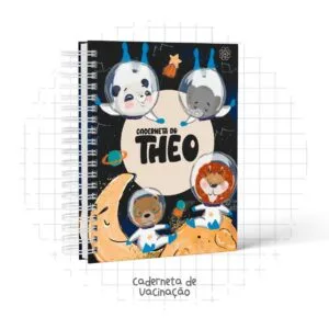 Caderneta de Vacinação Astronauta Animais - Arquivo Digital