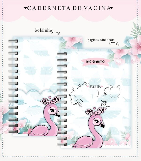 Caderneta De Vacinação Flamingo - Arquivo Digital