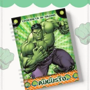Caderneta De Vacinação Hulk - Arquivo Digital 16 Caderneta De Vacinação Hulk - Arquivo Digital