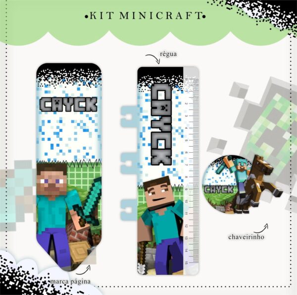 Caderneta De Vacinação Minecreft - Arquivo Digital
