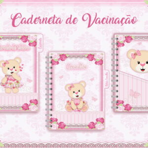 Caderneta de Vacinação Ursinha Rosa - Arquivo Digital