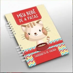 Caderneta Vacina e Registros Momentos - Cat Macho 3 8 caderneta vacina e registros momentos cat macho 3