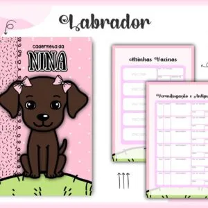 Caderneta Vacina Labrador - Arquivo Digital 18 Caderneta Vacina Labrador - Arquivo Digital