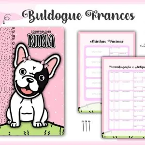 Caderneta Vacina Pet Buldogue Frances - Arquivo Digital 30 Caderneta Vacina Pet Buldogue Frances - Arquivo Digital