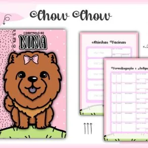 Caderneta Vacina Pet Chow Chow - Arquivo Digital