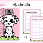 Caderneta Vacina Pet Dalmata - Arquivo Digital
