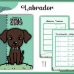 Caderneta Vacina Pet Labrador Macho - Arquivo Digital