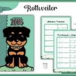 Caderneta Vacina Pet Rottweiler Macho - Arquivo Digital 9 Caderneta Vacina Pet Rottweiler Macho - Arquivo Digital
