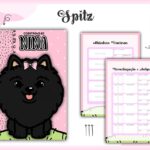 Caderneta Vacina Pet Spitz Preto - Arquivo Digital