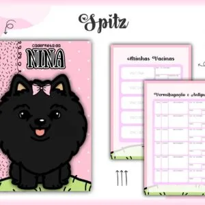Caderneta Vacina Pet Spitz Preto - Arquivo Digital 31 Caderneta Vacina Pet Spitz Preto - Arquivo Digital