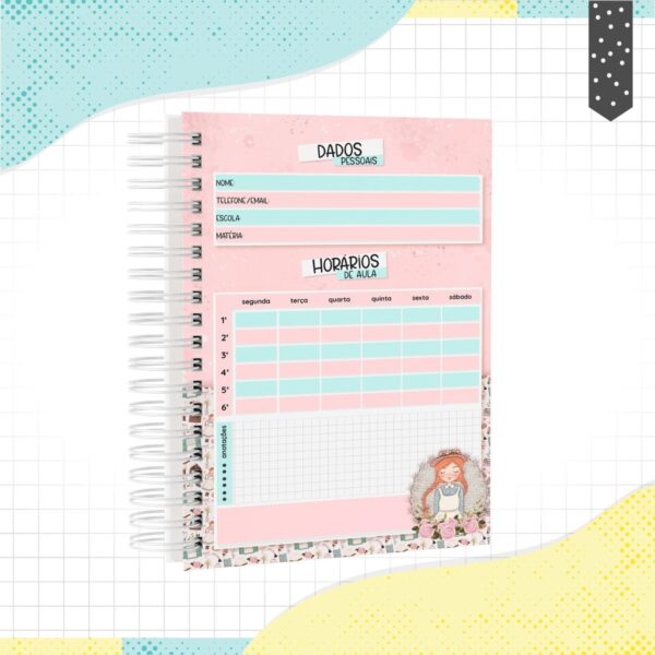 Caderno A5 Anne - Arquivo Digital