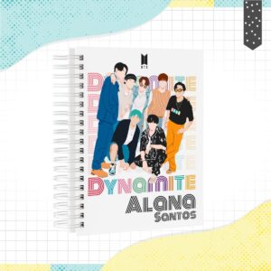 Caderno A5 BTS - Arquivo Digital