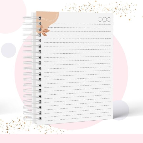 Caderno Capa Geométrica - Modelo 1 - Arquivo Digital