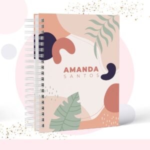Caderno Capa Geométrica - Modelo 10 - Arquivo Digital