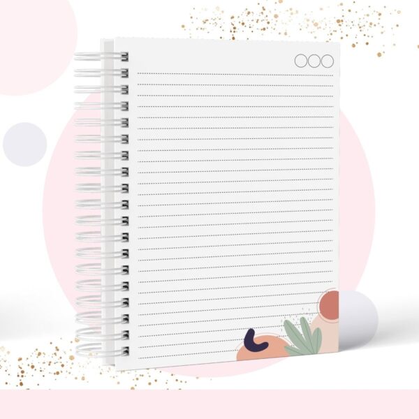 Caderno Capa Geométrica - Modelo 7 - Arquivo Digital