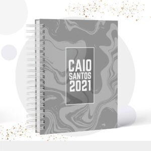 Caderno Capa Masculina - Modelo 10- Arquivo Digital