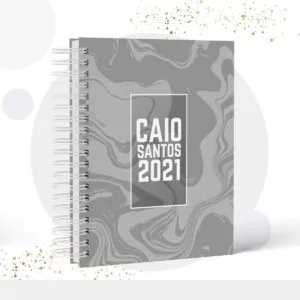 Caderno Capa Masculina - Modelo 10- Arquivo Digital