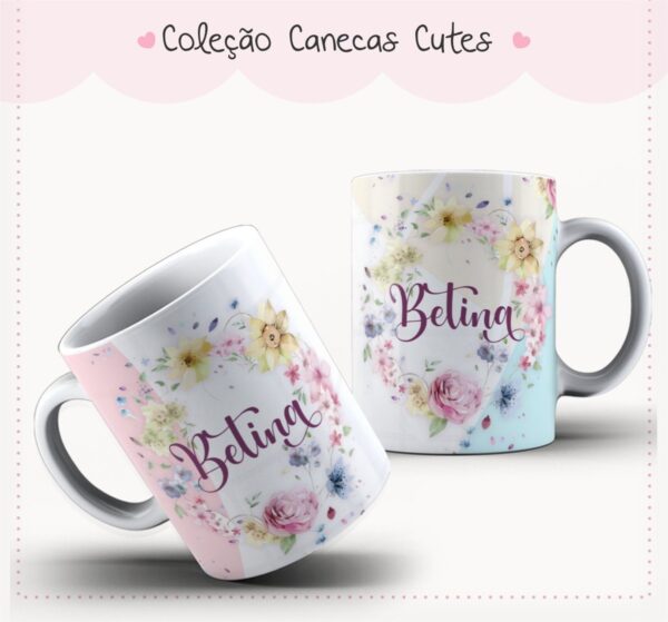 Caderno Cute Menina 12 - Arquivo Digital